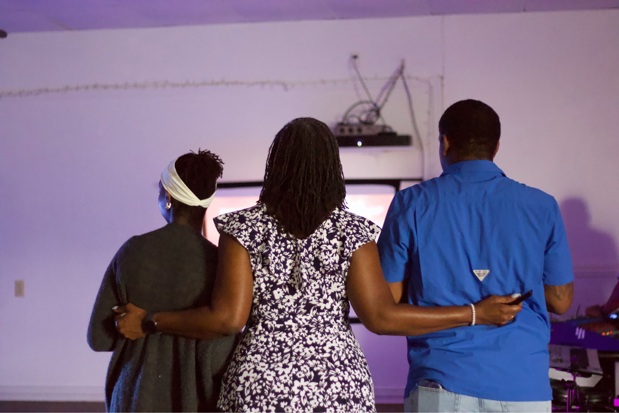 Connection Church community worshipping together